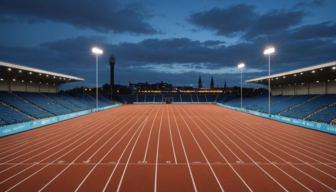 Jeux du Commonwealth 2026 : à Glasgow, le pari d’un modèle allégé pour sauver les méga-événements sportifs Site sportif moderne a Glasgow pour les Jeux du Commonwealth 2026