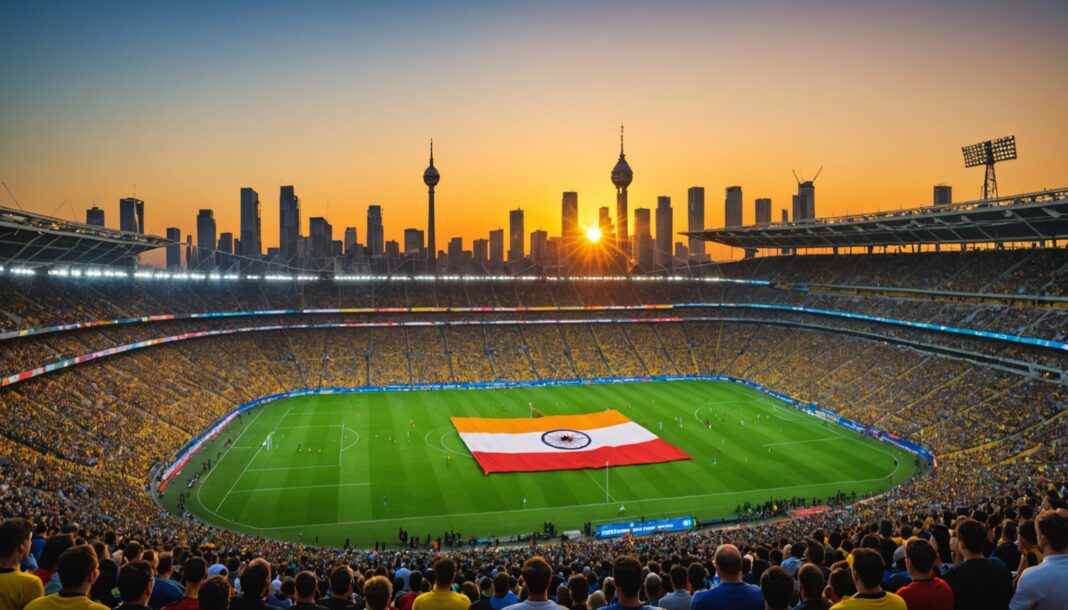 Coupe du Monde 2026 : les milliards annoncés cachent un impact économique nuancé Stade de football international lors de la Coupe du Monde 2026