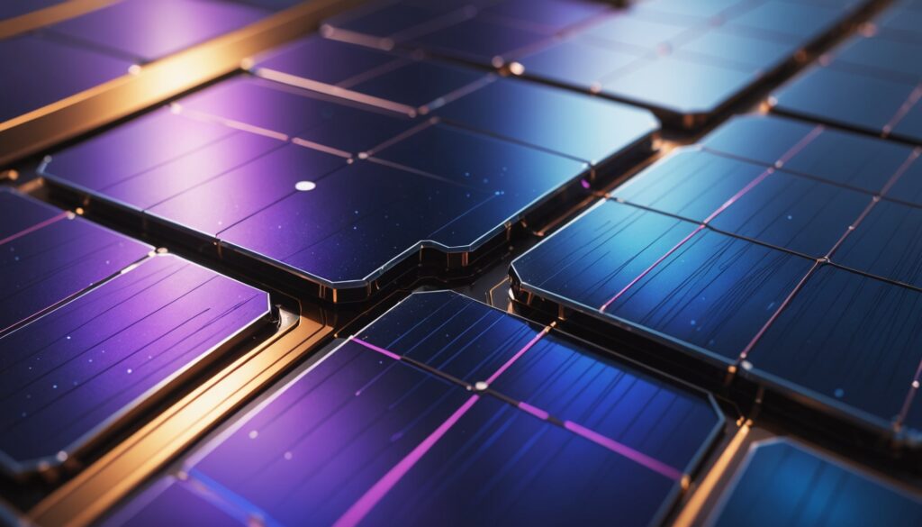 Cellule solaire tandem pérovskite-silicium au rendement record de 35,5 %