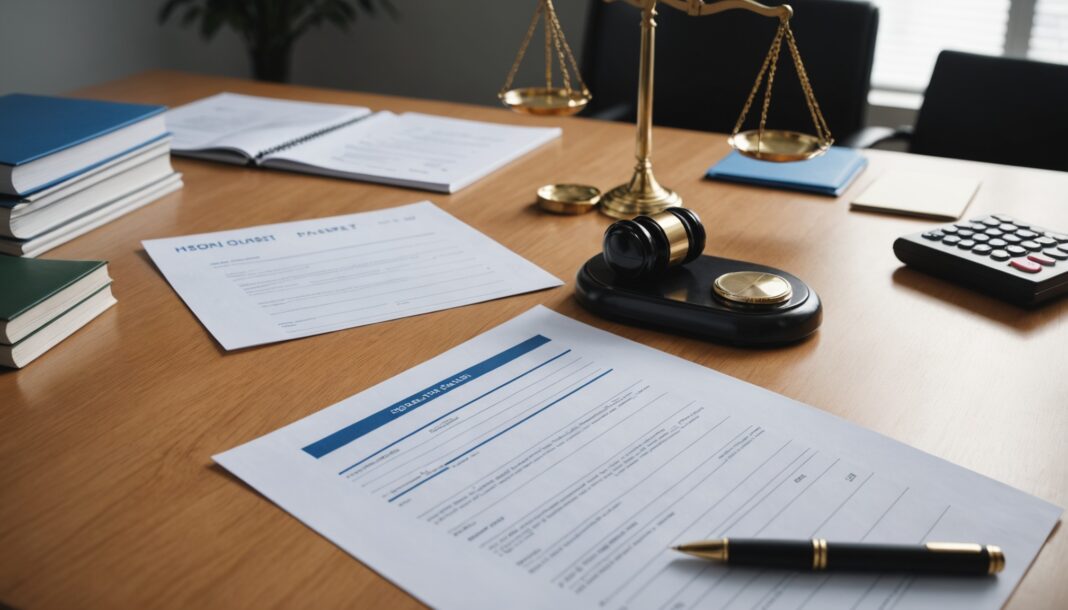 Scène de bureau avec documents de ressources humaines évoquant la transparence salariale