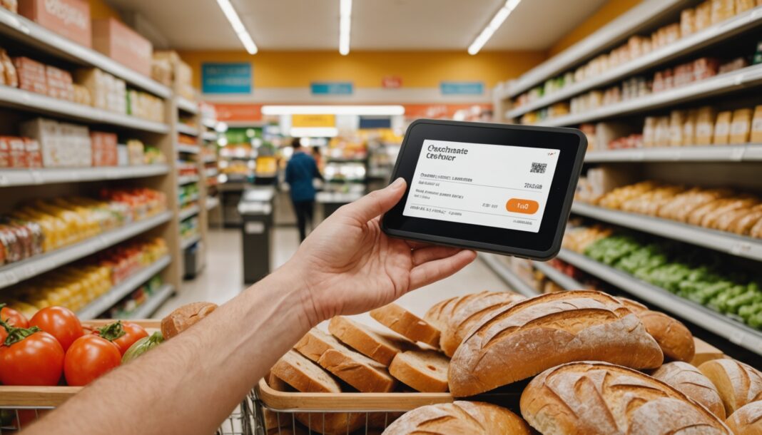 Titres-restaurant au supermarché : ce qui devient permanent pour vos courses Paiement des courses en supermarché avec une carte titre-restaurant